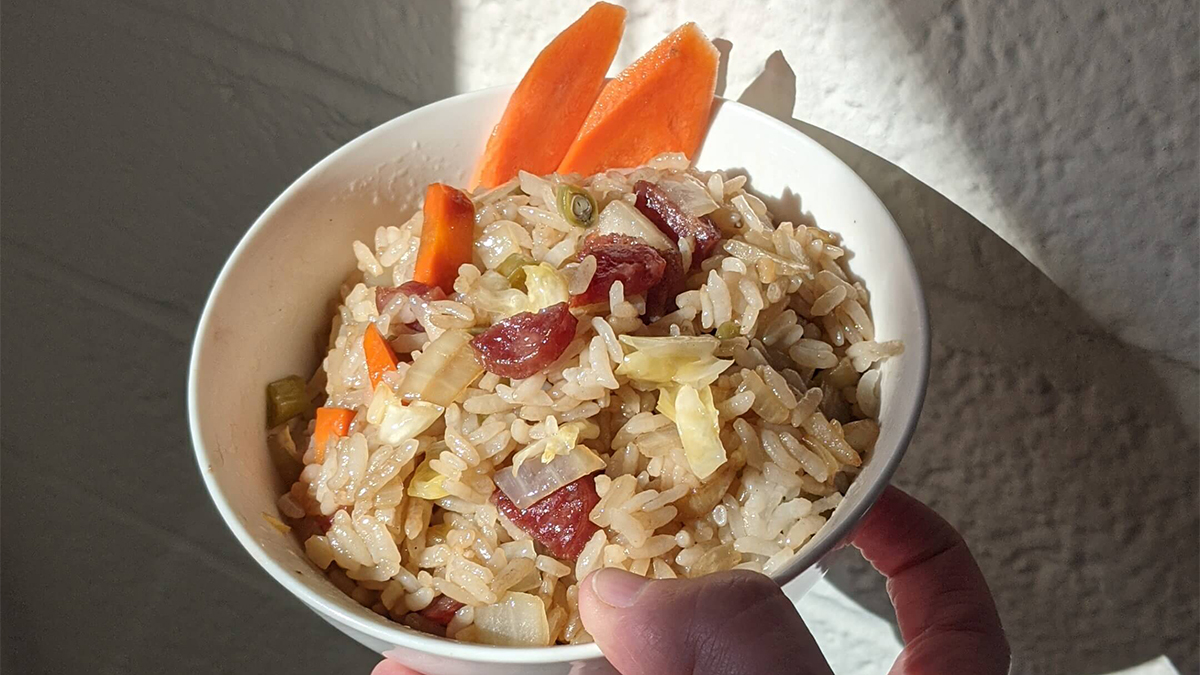 One-Pan Pickled Veg Fried Rice // 單鍋泡菜炒飯